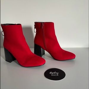 Primark Chunky Heel Ankle Boots